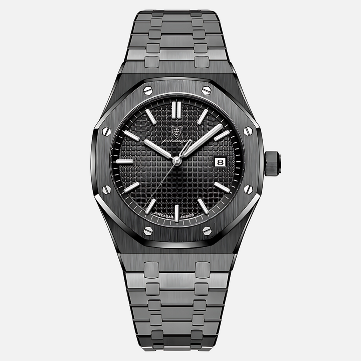 Montre Homme en Acier Inoxydable Élégante