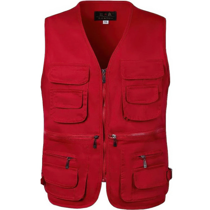 Gilet de randonnée multifonctionnel pour hommes