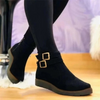 Bottines Chic à Boucles pour Femmes