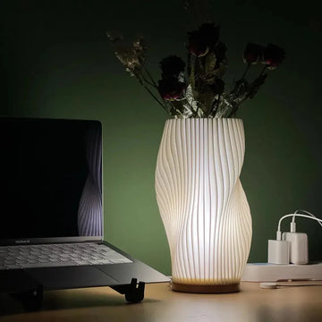 Lampe de Table LED Luxe Design Tourbillon