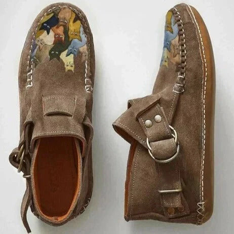 Bottes de cheville conçues pour l'équilibre pour femmes