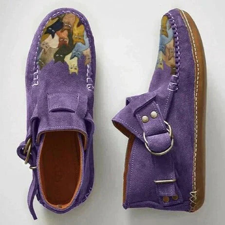 Bottes de cheville conçues pour l'équilibre pour femmes