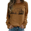 Pull confortable pour femmes avec col rond