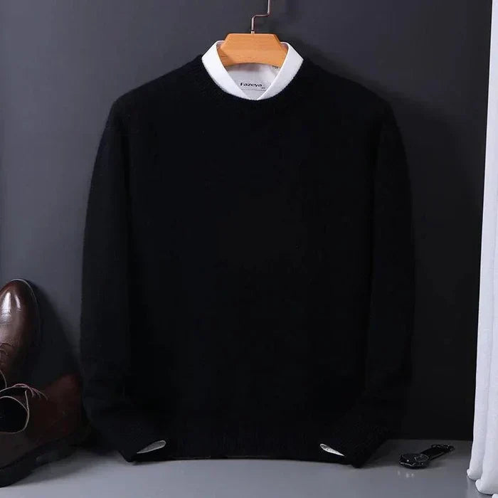 pull en laine fine large chaleur intemporelle dans une silhouette détendue