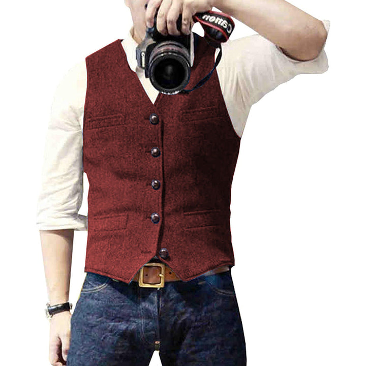 Gilet en denim pour homme