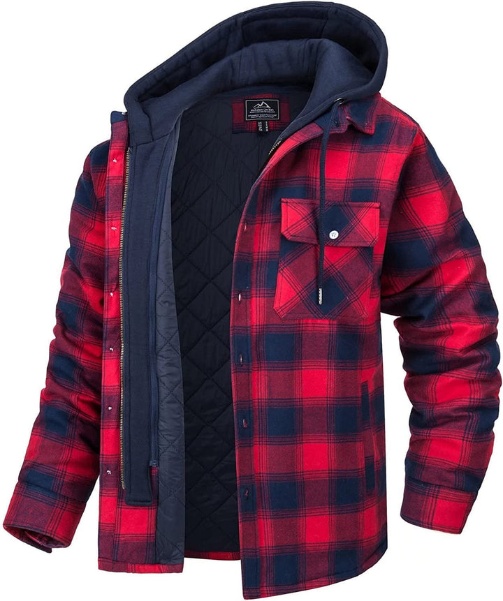 Veste à capuche mi-saison pour hommes