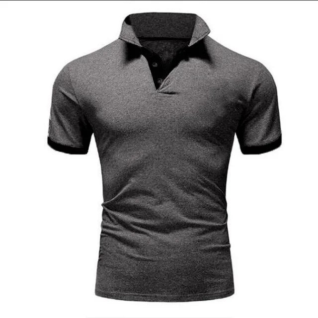 Polo en coton respirant pour hommes