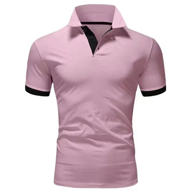 Polo en coton respirant pour hommes