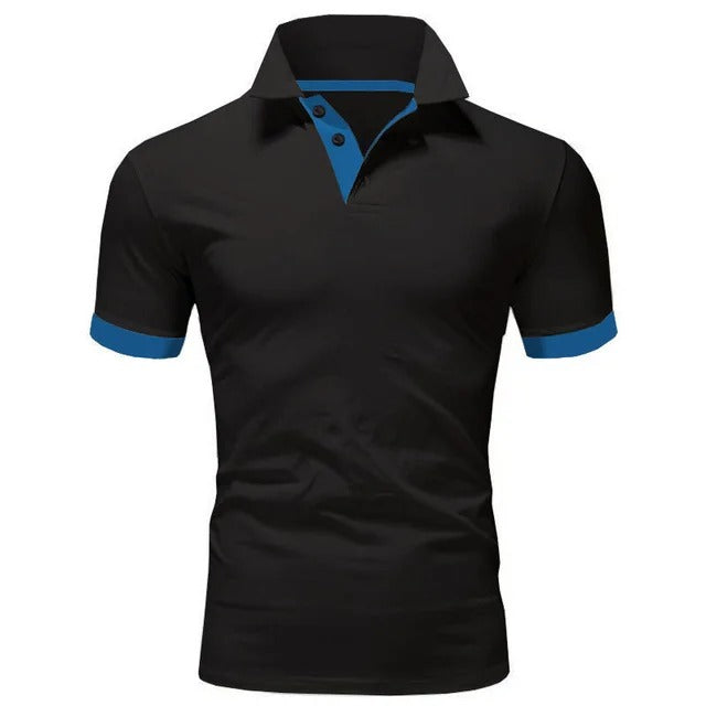 Polo en coton respirant pour hommes
