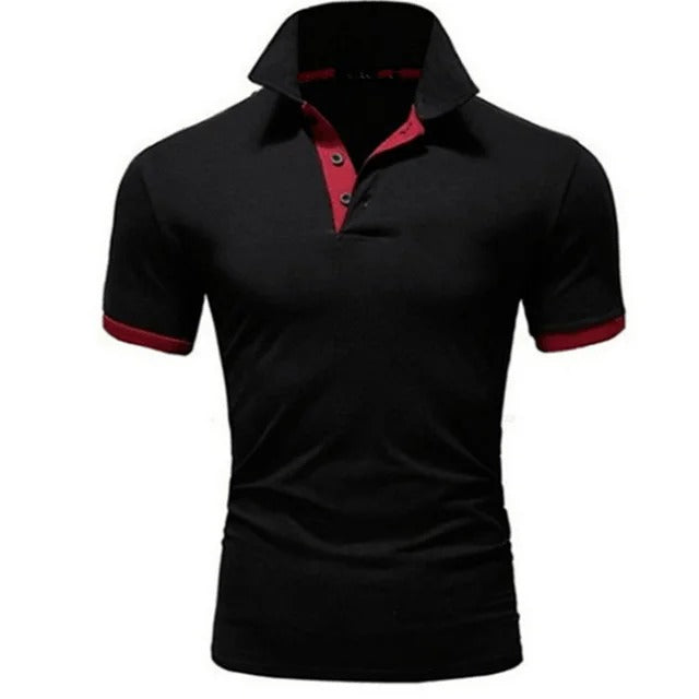 Polo en coton respirant pour hommes