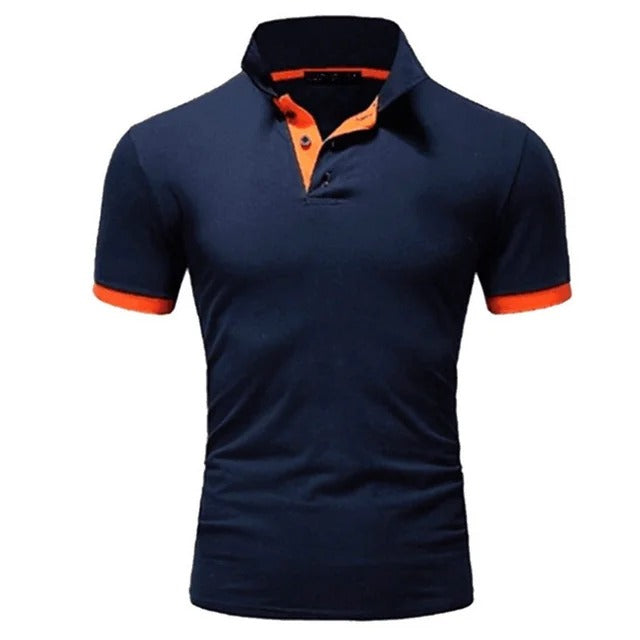 Polo en coton respirant pour hommes