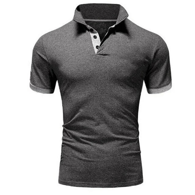 Polo en coton respirant pour hommes