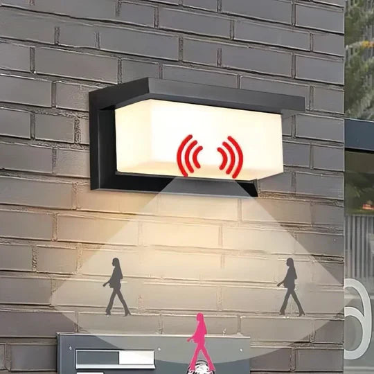 Lampe Murale LED Extérieure avec Capteur de Mouvement Éclairage Intelligent