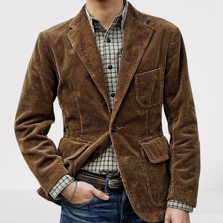 Veste en corduroy pour homme