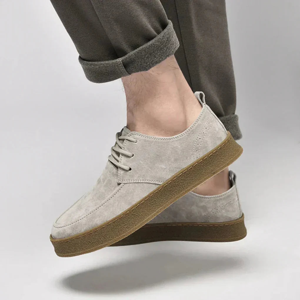 Baskets en Suède pour Hommes – Élégantes et Polyvalentes