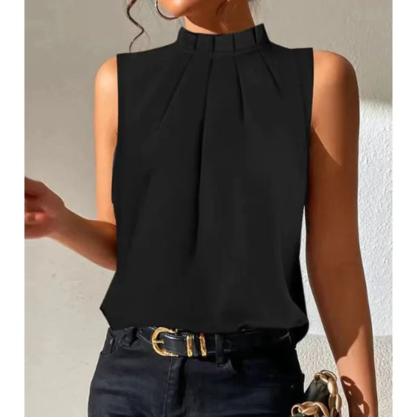 Blouse Femme Sans Épaule Féminité Sans Effort avec un Flair Flottant