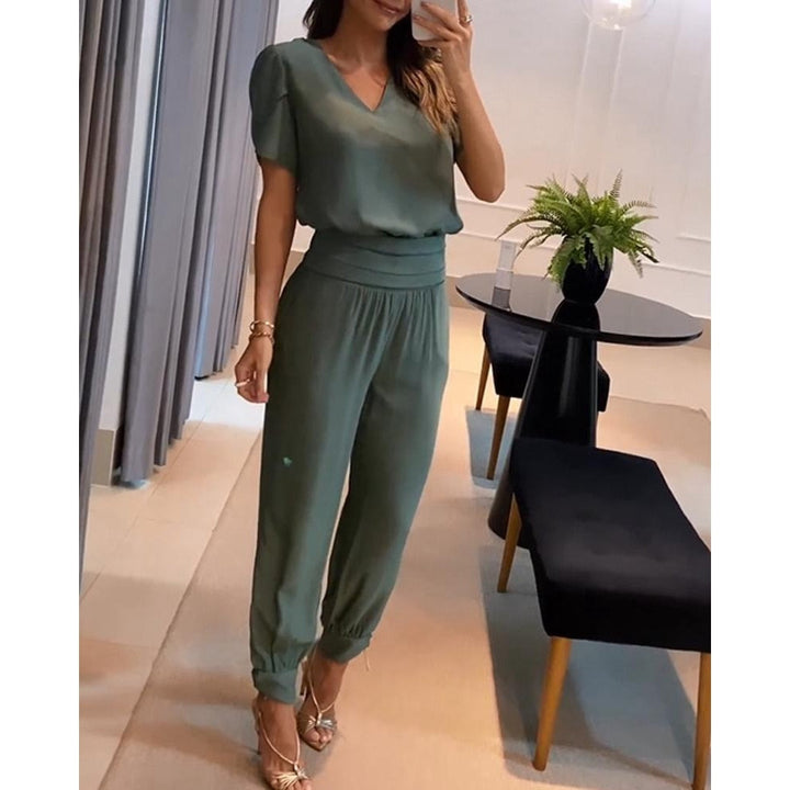 Ensemble Élégant et Confortable en 2 Pièces pour Femmes