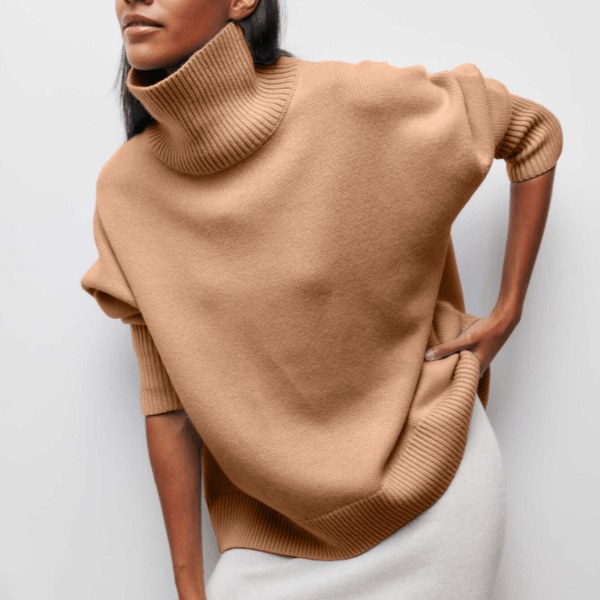 Norah | Pull Col Roulé Classique Femme