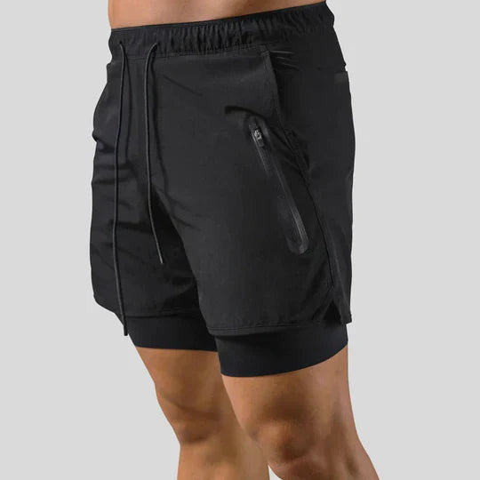 Pantalons de sport 2 en 1 pour hommes Performance polyvalente pour chaque entraînement