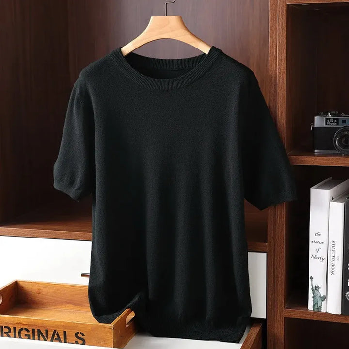 T-shirt Homme Col Rond – Basics Élevés pour un Port Quotidien