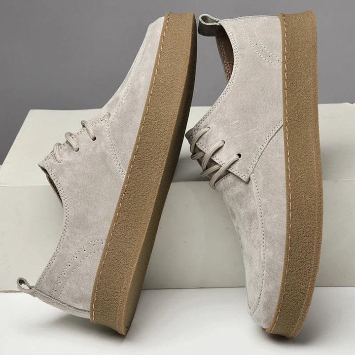 Baskets en Suède pour Hommes – Élégantes et Polyvalentes