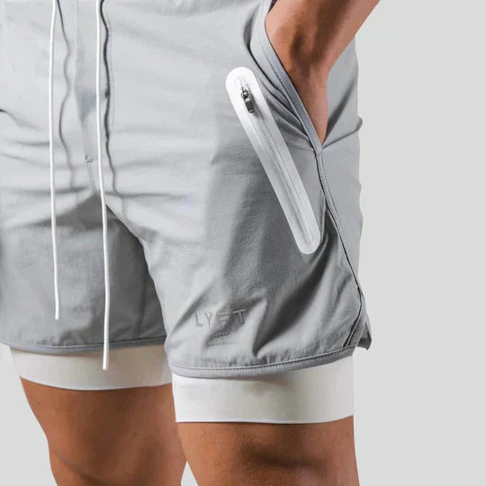 Pantalons de sport 2 en 1 pour hommes Performance polyvalente pour chaque entraînement