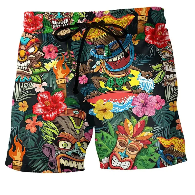 Idris – Shorts de Bain pour Hommes | Déclaration d'Été Audacieuse