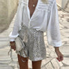 Pantalons Glitter Femme