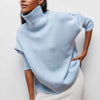Pull à col roulé pour femmes – Basique d'hiver