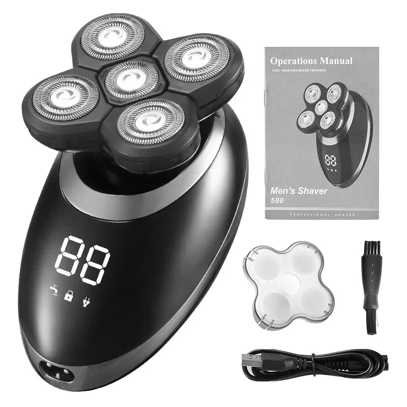 Tondeuse Multi-Fonctionnelle Sans Fil Imperméable Pour Hommes