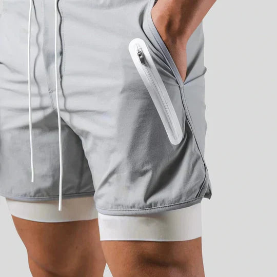 Pantalons de sport 2 en 1 pour hommes Performance polyvalente pour chaque entraînement