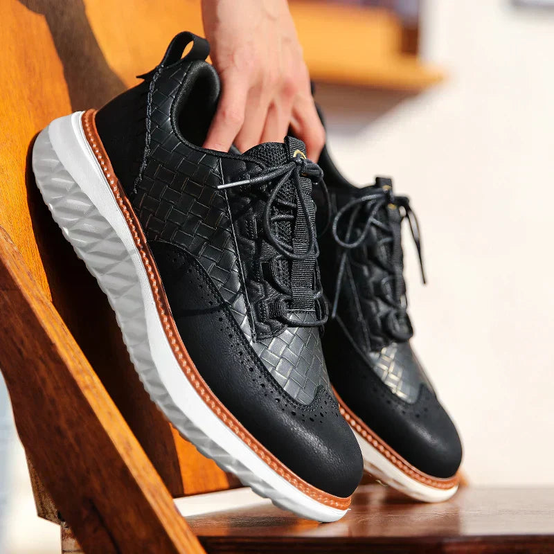 Dylan | Men's Lace Up Platform Walking Sneakers
