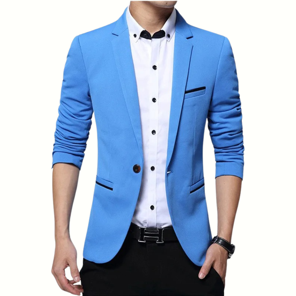 Blazer Homme Élégant Tailoring Raffiné pour l'Homme Moderne