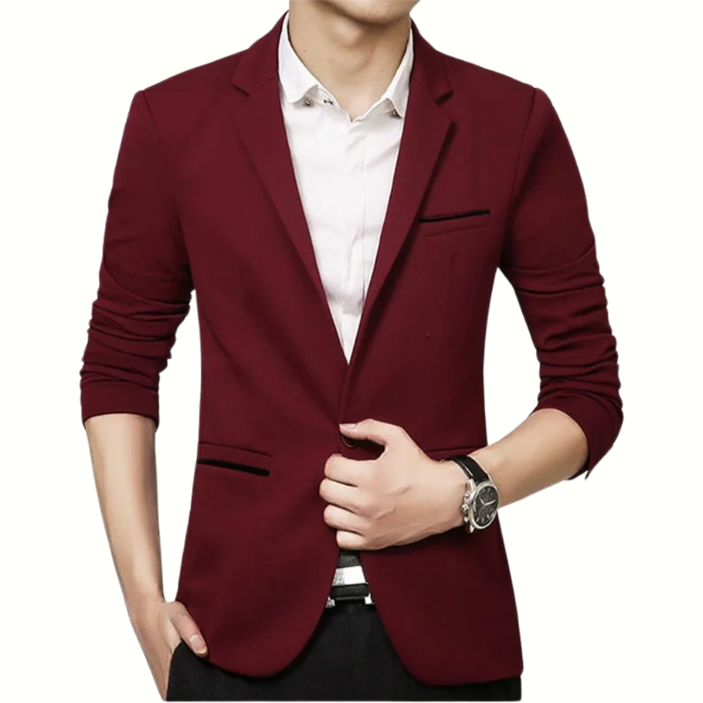 Blazer Homme Élégant Tailoring Raffiné pour l'Homme Moderne