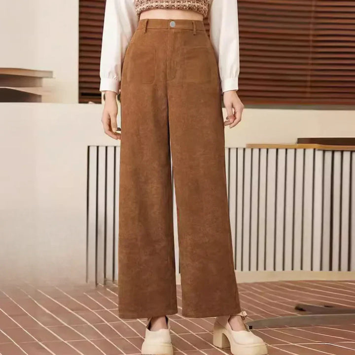 Pantalons en Corduroy Intemporels pour Femmes