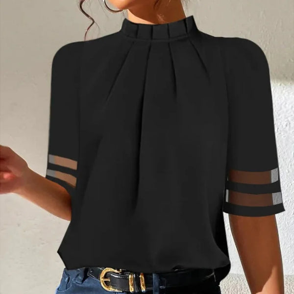 Blouse Femme Sans Épaule Féminité Sans Effort avec un Flair Flottant