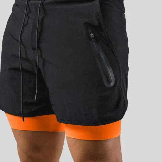 Pantalons de sport 2 en 1 pour hommes Performance polyvalente pour chaque entraînement
