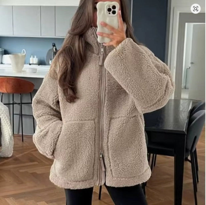 Veste en Laine Confortable pour Femmes
