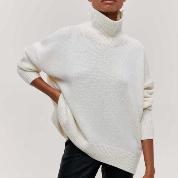Norah | Pull Col Roulé Classique Femme
