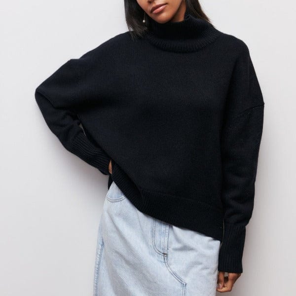 Norah | Pull Col Roulé Classique Femme