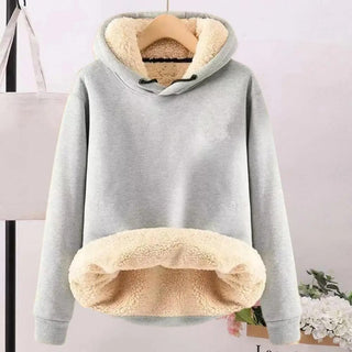 Simon - Veste en sherpa avec capuche