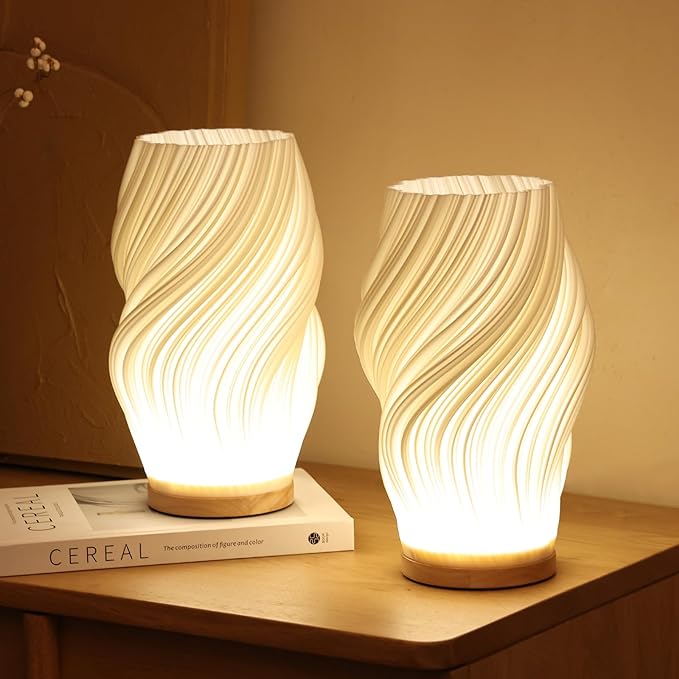Lampe de Table LED Luxe Design Tourbillon