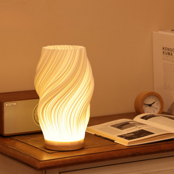 Lampe de Table LED Luxe Design Tourbillon