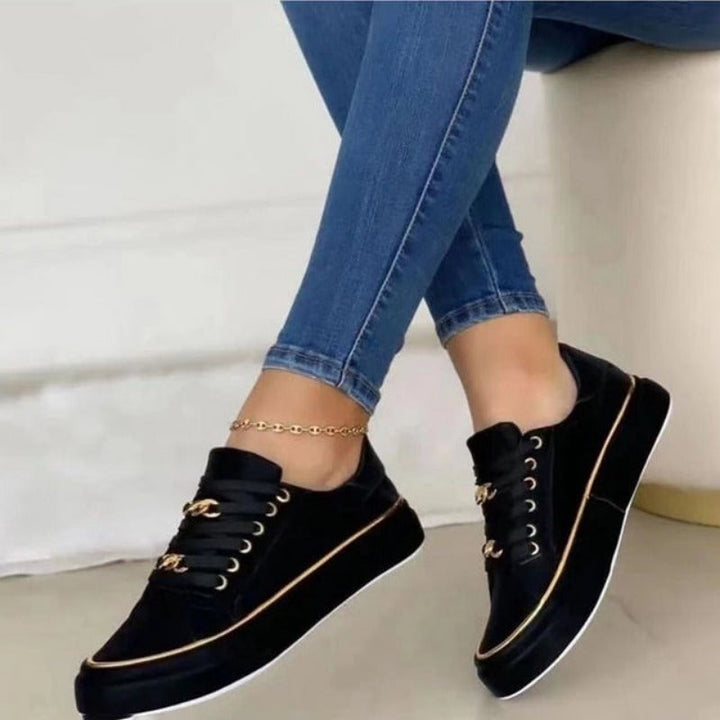 Baskets tendances pour femmes avec style de rue moderne