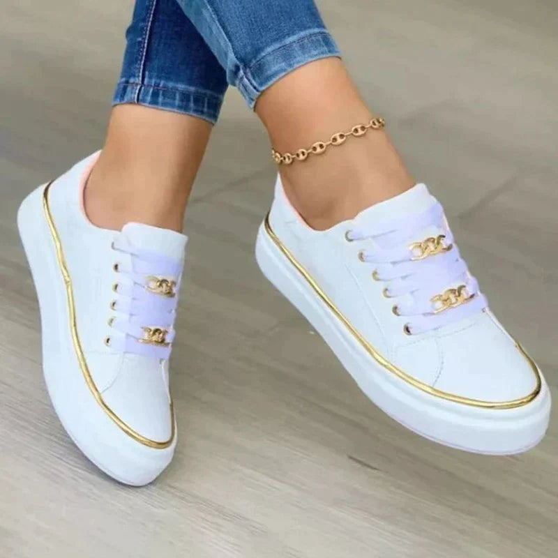 Baskets tendances pour femmes avec style de rue moderne
