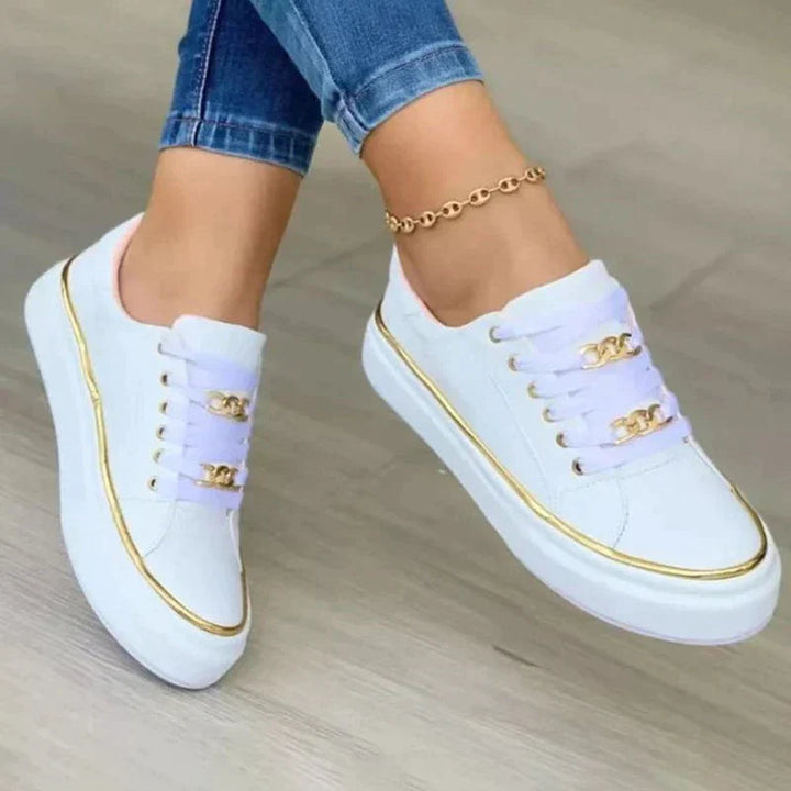 Baskets tendances pour femmes avec style de rue moderne