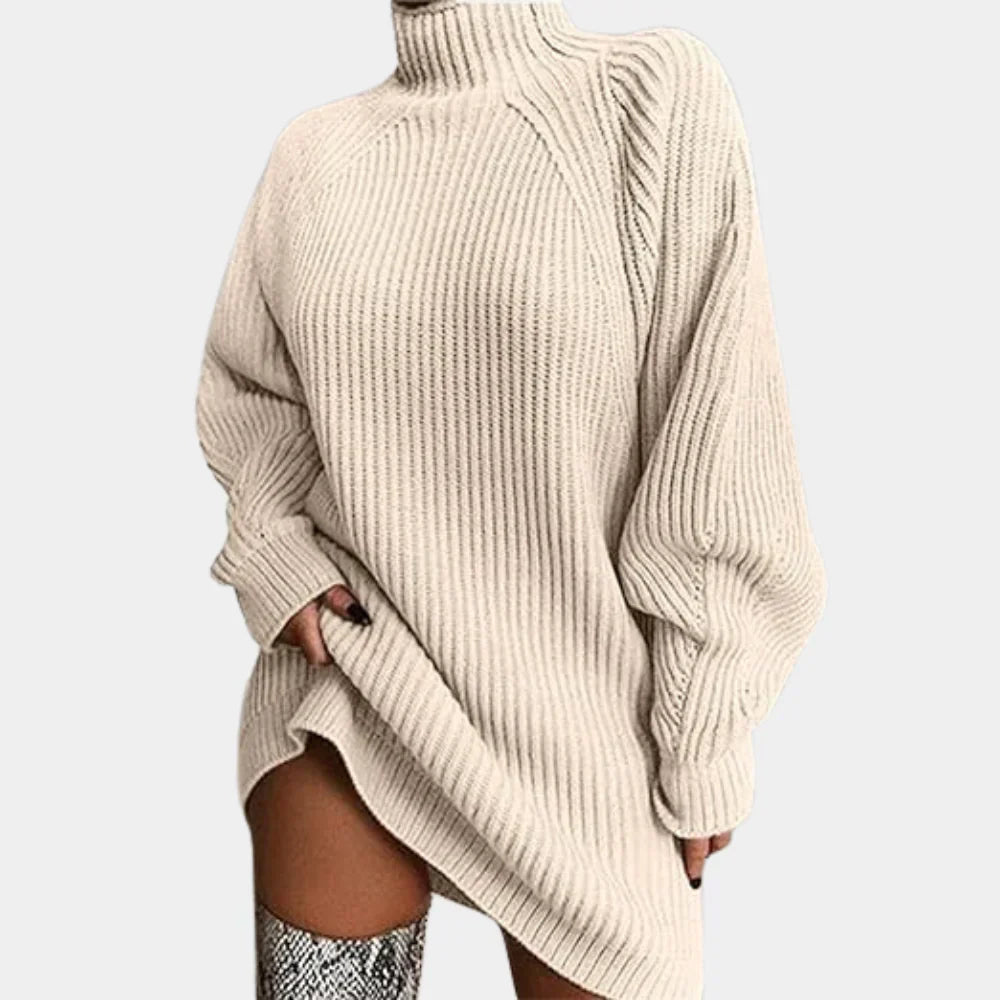 Pull en maille surdimensionné confortable pour femmes