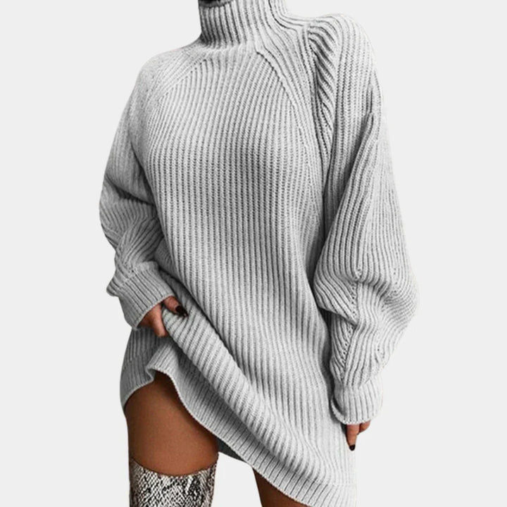 Pull en maille surdimensionné confortable pour femmes