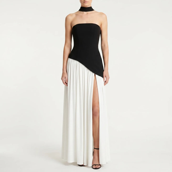 Robe Maxi à Corset Structuré