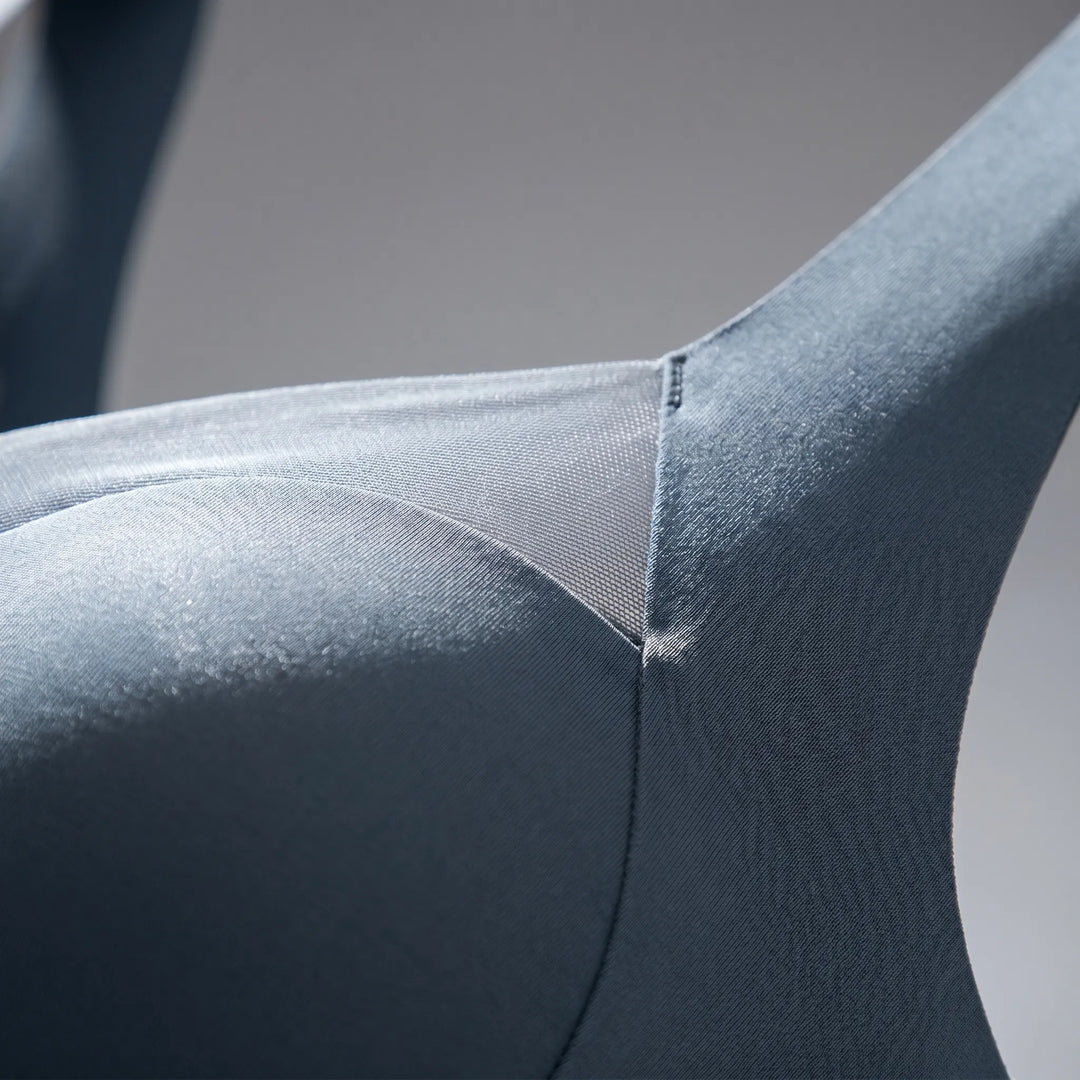 Soutien-gorge push-up sans coutures avec panneau en maille